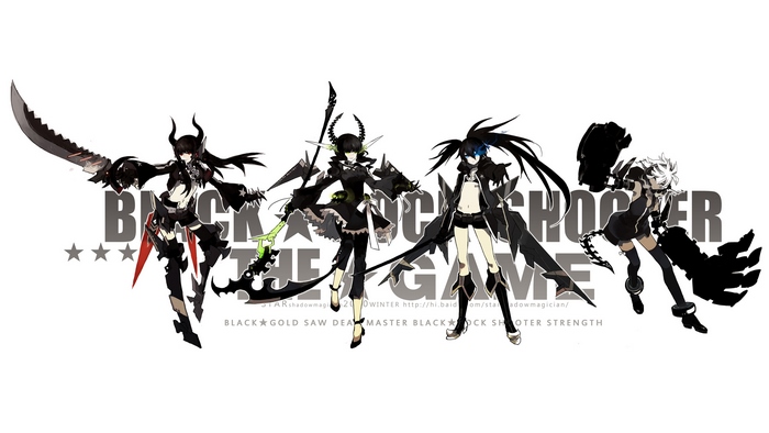 Black Rock Shooter: The Game Characters
