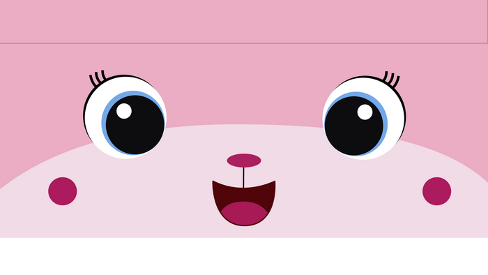 Unikitty face close-up