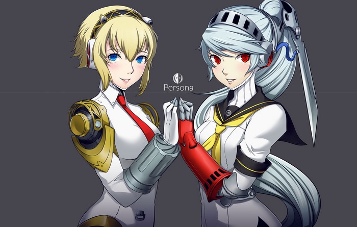 Aigis and Labrys from Persona