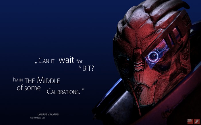 Garrus Vakarian from Mass Effect Normandy SR2