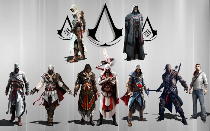 Assassins from Assassin's Creed franchise