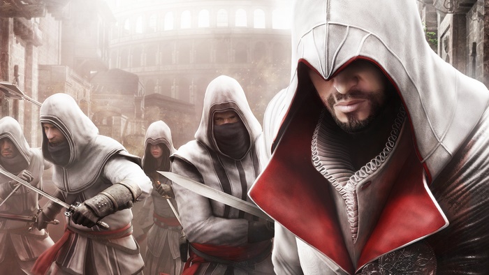 Ezio Auditore da Firenze and Assassins in Rome