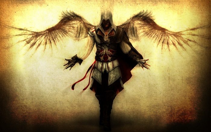 Ezio Auditore da Firenze with Wings