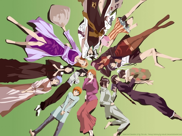 Bleach Characters Lying Down