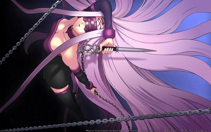 Rider from Fate/stay Night with Chains
