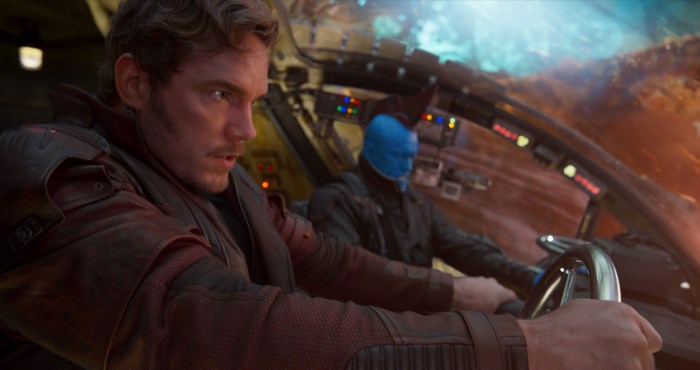Star-Lord and Yondu from Guardians of the Galaxy