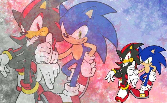 Shadow the Hedgehog and Sonic the Hedgehog