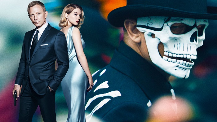 James Bond and Léa Seydoux from Spectre
