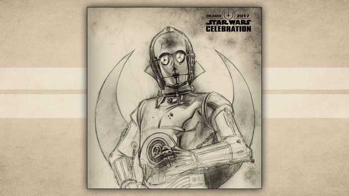 C-3PO from Star Wars Celebration Orlando 2017
