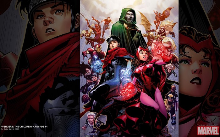 Avengers: The Childrens Crusade #4 Cover Art