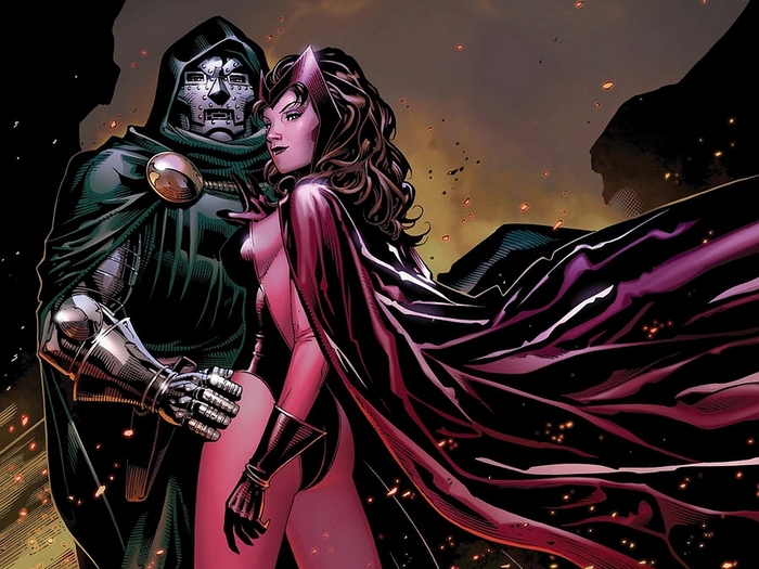 Doctor Doom and Scarlet Witch