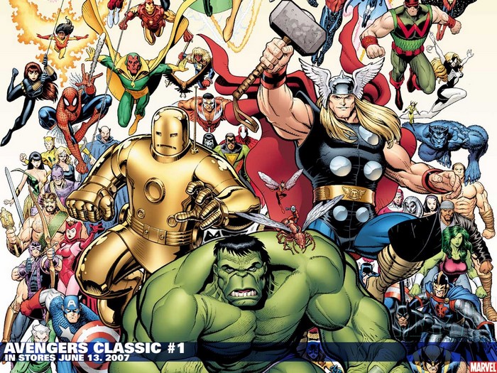 Avengers Classic #1 Cover Art