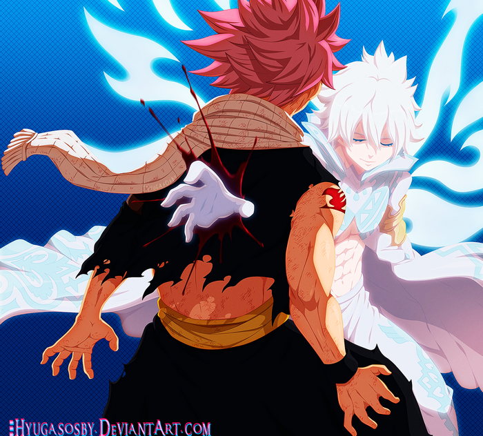 Natsu Dragneel and Zeref Dragneel from Fairy Tail