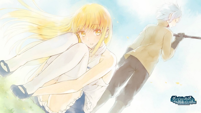 Bell Cranel and Ais Wallenstein from DanMachi