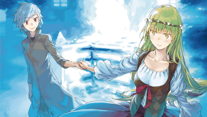 Bell Cranel and Lyra from DanMachi