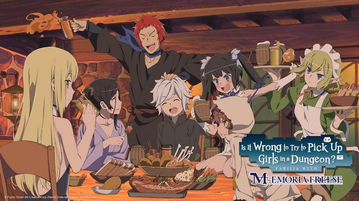 Is It Wrong to Try to Pick Up Girls in a Dungeon? Familia Myth Memoria Freese