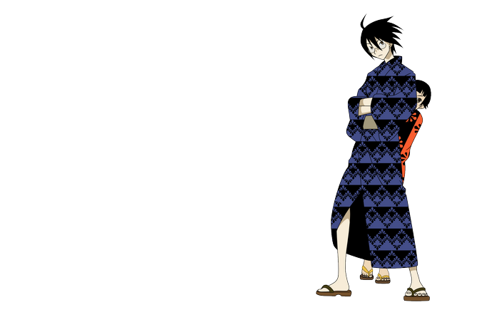 Nozomu Itoshiki and another character