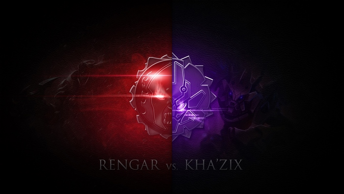 Rengar vs. Kha'Zix from League of Legends