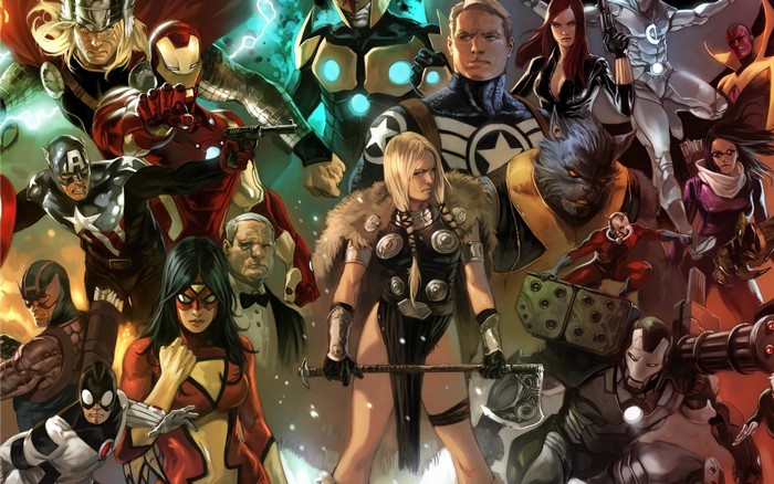 Marvel Comics Superheroes Assemble