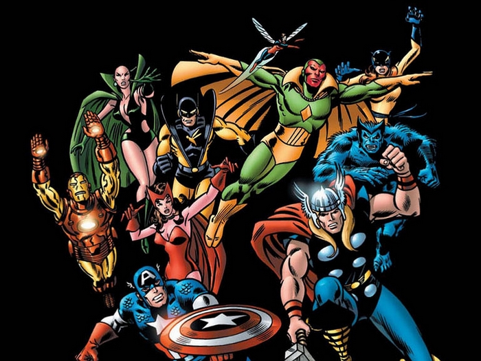 The Avengers from Marvel Comics