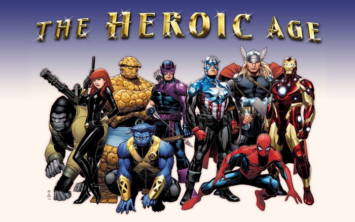 The Heroic Age Marvel Comics Characters