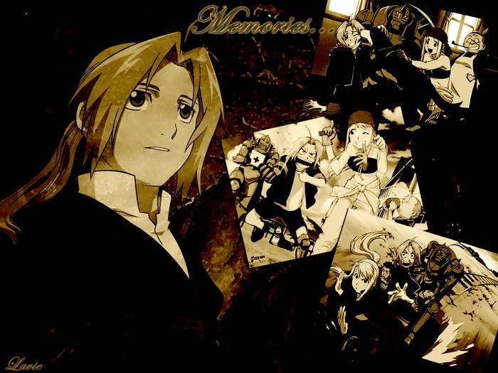 Edward Elric and friends from Fullmetal Alchemist