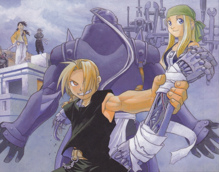 Fullmetal Alchemist characters with Alphonse Elric