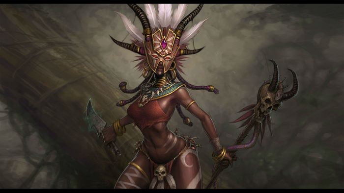 Witch Doctor from Diablo III