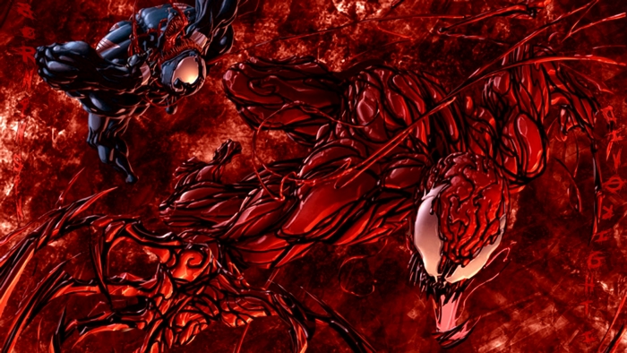 Venom and Carnage from Marvel Comics