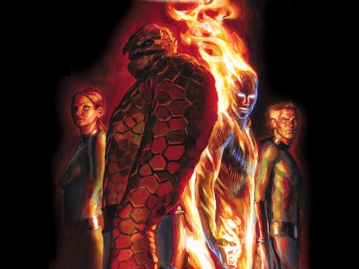 The Fantastic Four from Marvel Comics