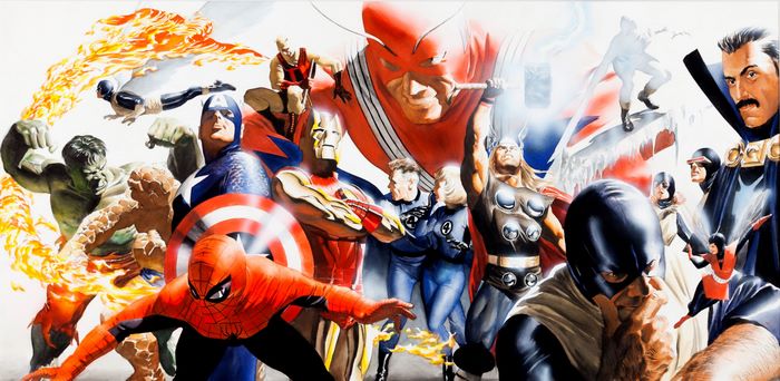 Marvel Superheroes from Marvel Comics