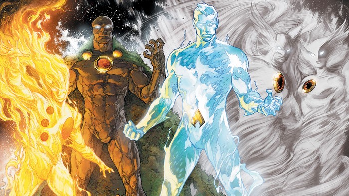 The Elementals: Fire, Earth, Water, and Air