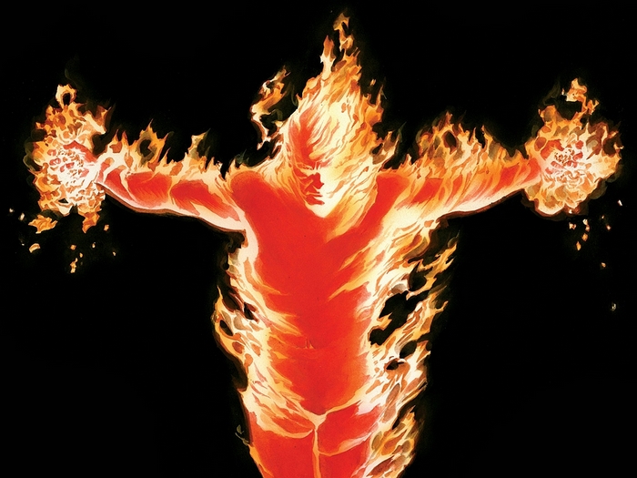 Human Torch from Fantastic Four