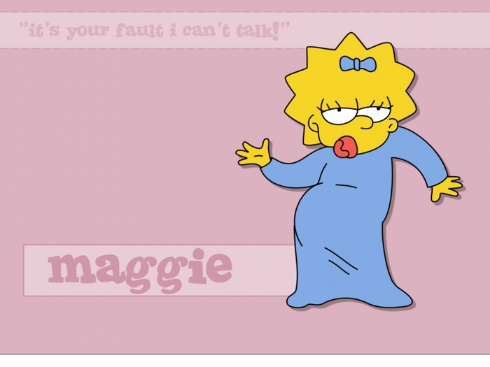 Maggie Simpson from The Simpsons