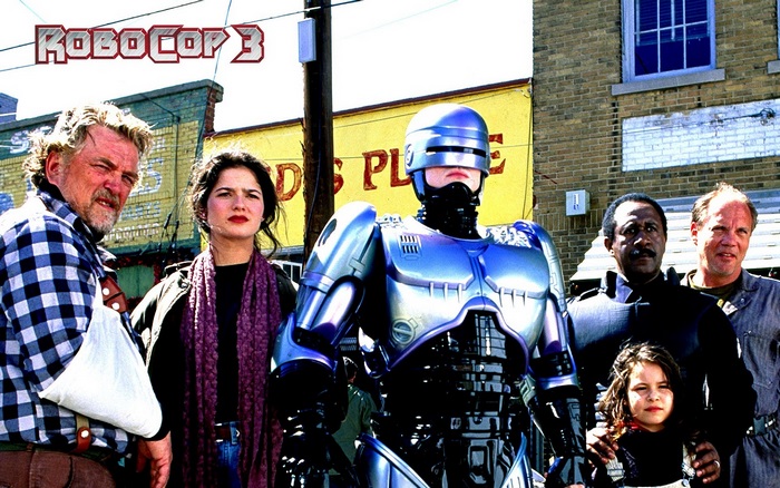 RoboCop 3 cast with RoboCop