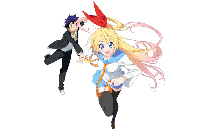 Raku Ichijō and Chitoge Kirisaki from Nisekoi