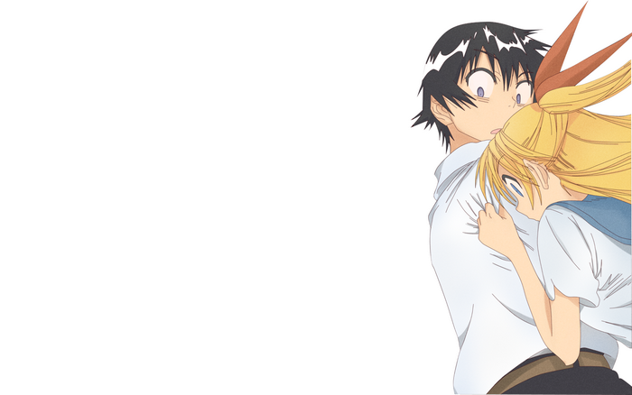 Raku Ichijō and Chitoge Kirisaki from Nisekoi