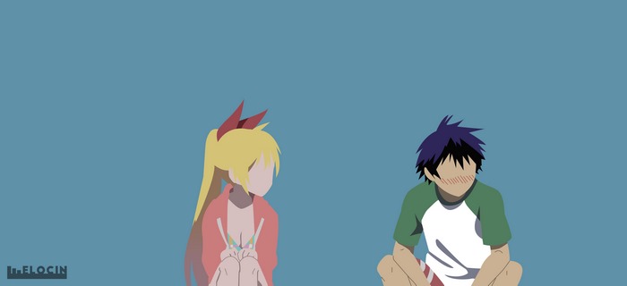 Chizuru Ichijō and Raku Ichijō from Nisekoi