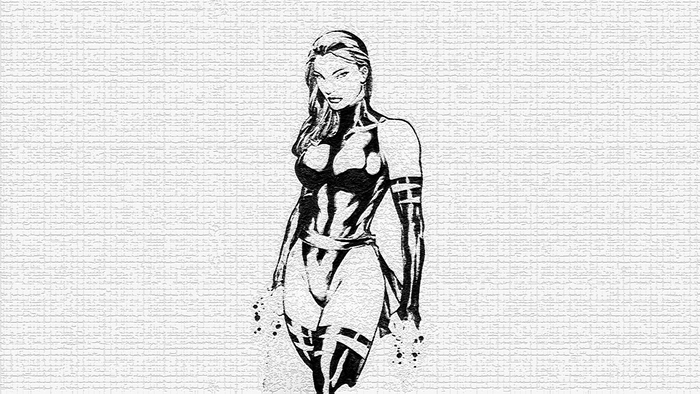 Psylocke from Marvel Comics