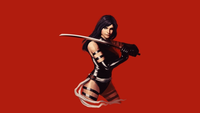Psylocke from Marvel Comics