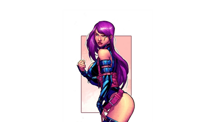 Psylocke from Marvel Comics