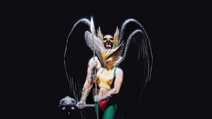 Hawkman and Hawkgirl from DC Comics