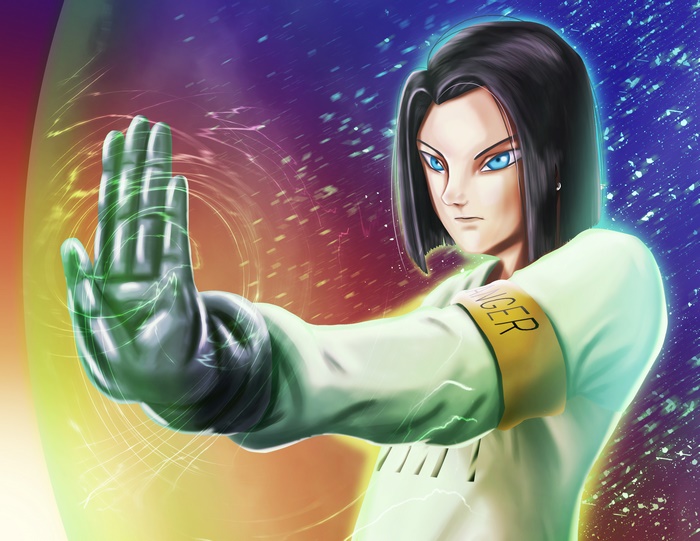 Android 17 from Dragon Ball