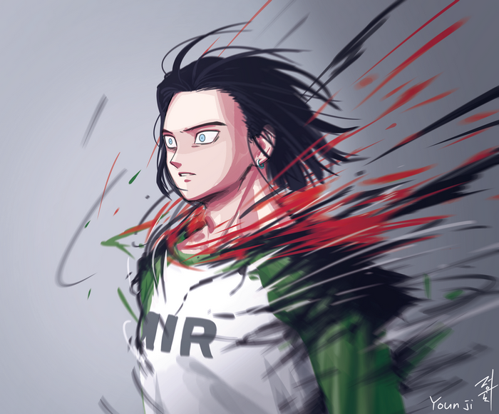 Android 17 from Dragon Ball