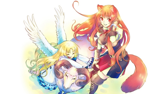 Filo and Raphtalia from The Rising of The Shield Hero