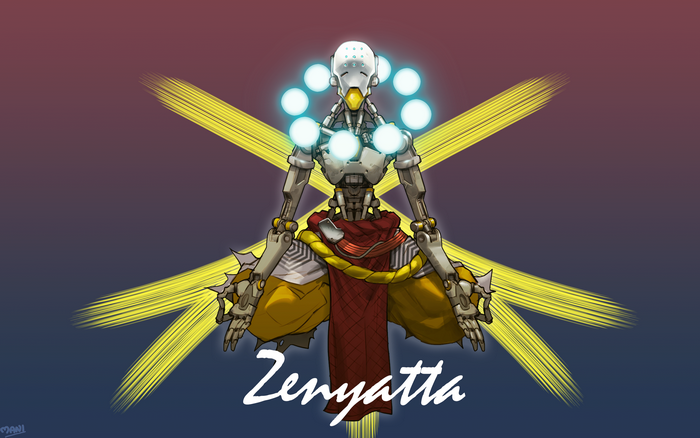 Zenyatta from Overwatch