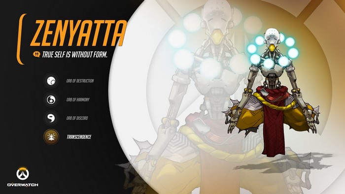 Zenyatta from Overwatch