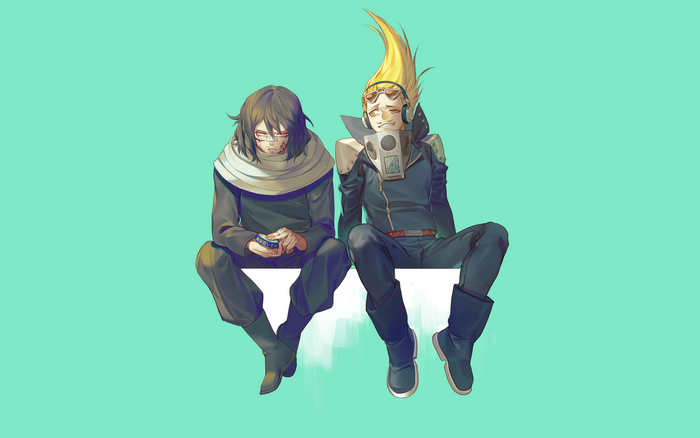 Shouta Aizawa and Hizashi Yamada from My Hero Academia