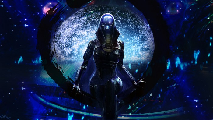Tali Zorah from Mass Effect