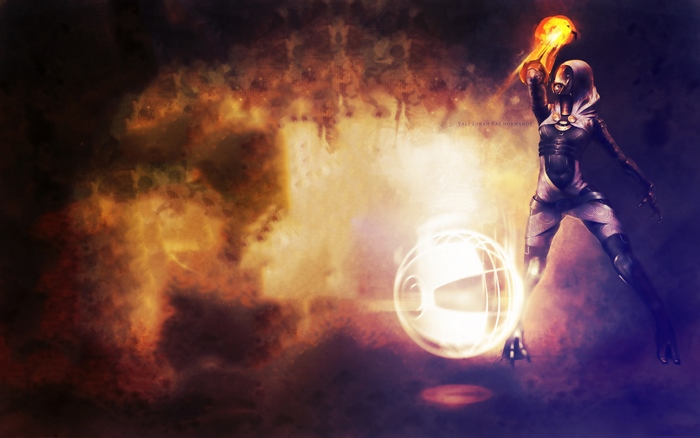 Tali Zorah from Mass Effect